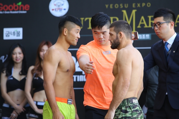 굽네몰 ROAD FC 056 공식 계체량및 인터뷰, '권아솔 VS 샤밀 자브로프' / 고득용기자 ⓒ뉴스타운