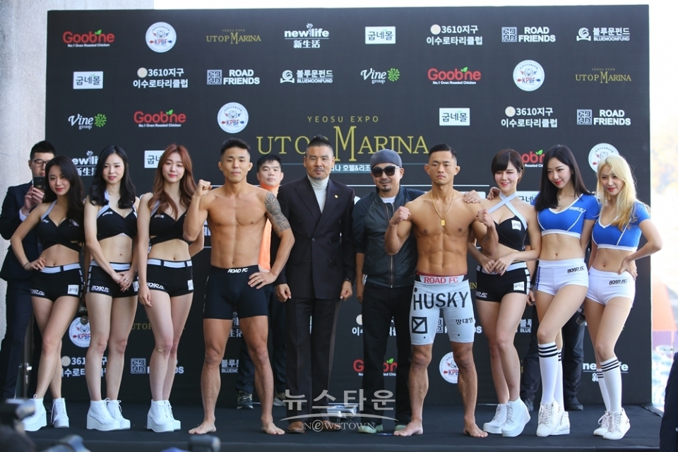 굽네몰 ROAD FC 056 공식 계체량 및 인터뷰, '2경기 김세영 VS 장대영' / 고득용기자 ⓒ뉴스타운
