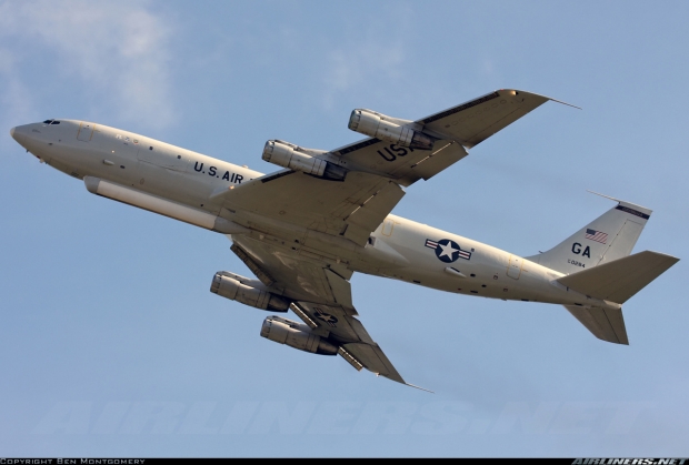 미군의 첨단 지상감시 정찰기 ‘E-8C’.