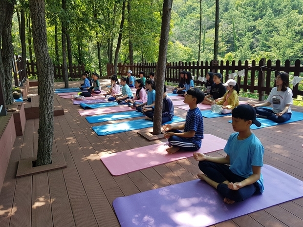 의왕시, 산림교육 '산림치유' 프로그램