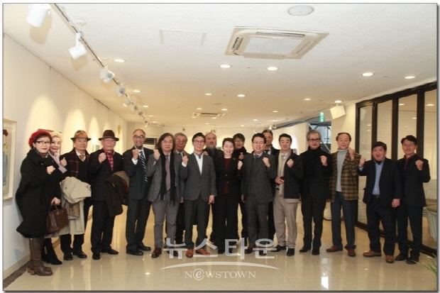 중국 산동성 문화여유청 대표단 한국미술협회 방문(김한정 기자)