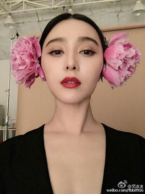 판빙빙 임신설 부인 (사진: 판빙빙 웨이보)