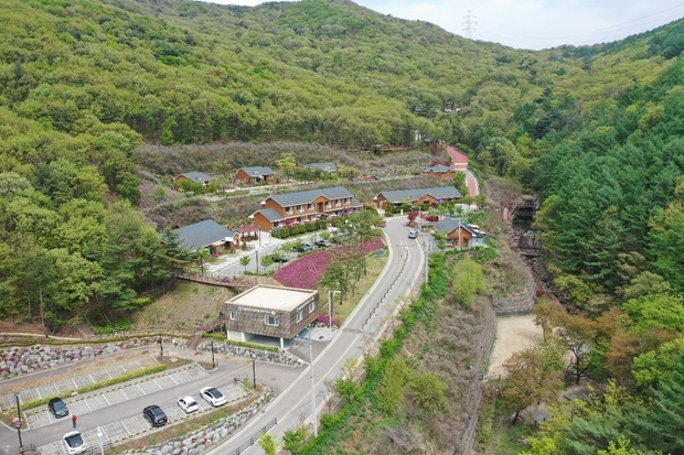 바라산자연휴양림 전경