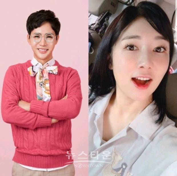 왼쪽부터 한류가수 신성훈, 방송인 사유리