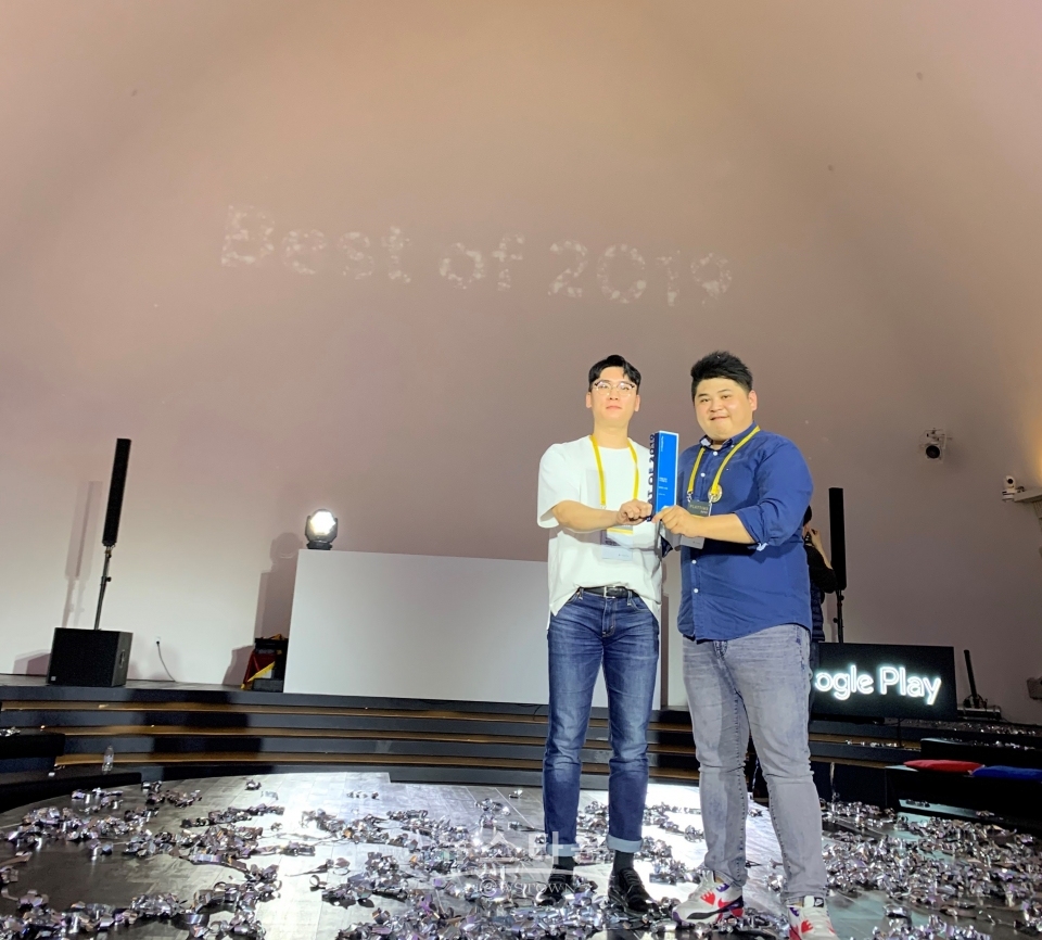 구글플레이 ‘2019 올해를 빛낸 앱’ 자기계발 부문 베스트 앱’으로 선정된 밀리의 서재 / 고득용기자 ⓒ뉴스타운
