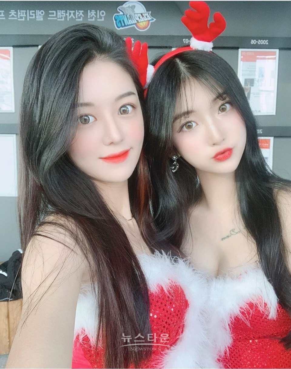 치어리더 신세희.임여은 / 고득용기자 ⓒ뉴스타운