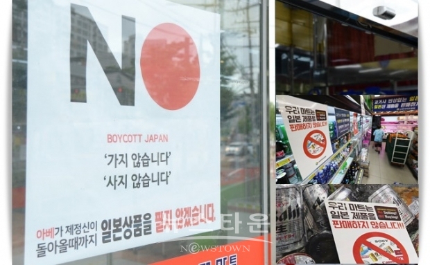 일본의 맥주는 지난 2018년의 경우에는 한국에서 수입한 가장 많은 제품이었다.  한일관계가 악화되면서 격감세가 두드러지고 있다.