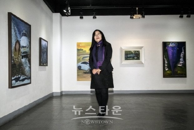 제8회 김명화 개인전 ‘Taxi Driver의 일상’(김한정 기자)