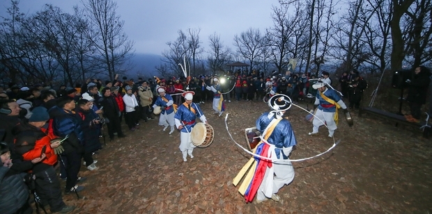의왕시, 모락산 해맞이 행사