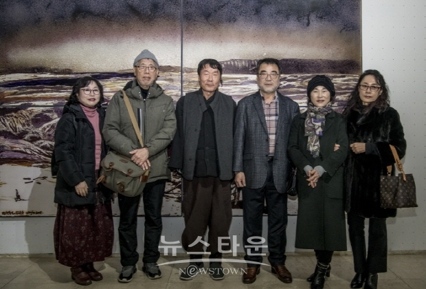 김현기, 김용호 展 '현기오빠, 푸른 별에서 놀다/어떤 추억-내 마음의 풍경' 오프닝 행사(김한정 기자)
