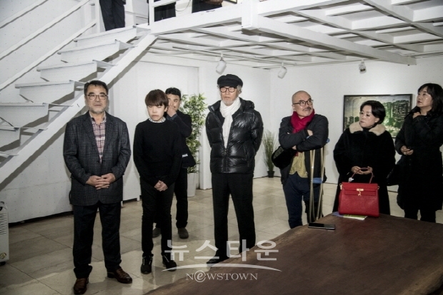 김현기, 김용호 展 '현기오빠, 푸른 별에서 놀다/어떤 추억-내 마음의 풍경' 오프닝 행사(김한정 기자)