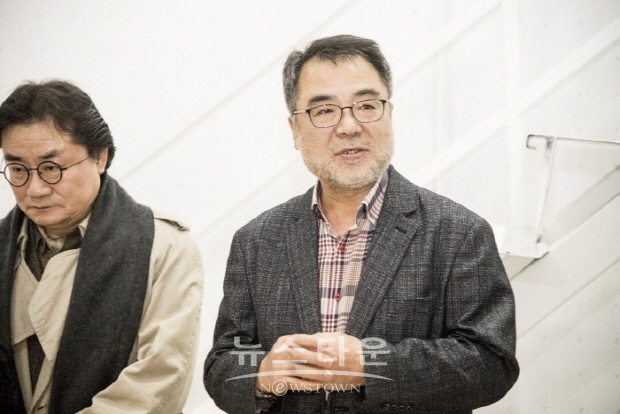 김현기, 김용호 展 '현기오빠, 푸른 별에서 놀다/어떤 추억-내 마음의 풍경' 오프닝 행사(김한정 기자)