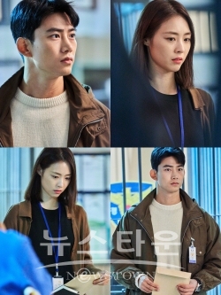 MBC더게임_옥택연이연희경찰서만남 / 고득용기자 ⓒ뉴스타운