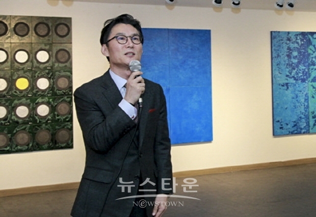 구상과 비구상의 만남 ‘이종승-음영일 초대전’(김한정 기자)