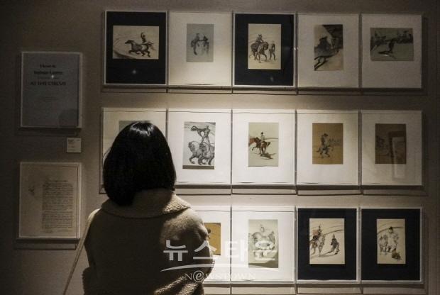 ‘툴루즈 로트렉’전 개막(김한정 기자)