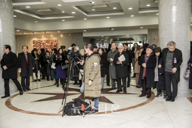 한국미술협회 이범헌의 문화예술정책 전시회(김한정 기자)