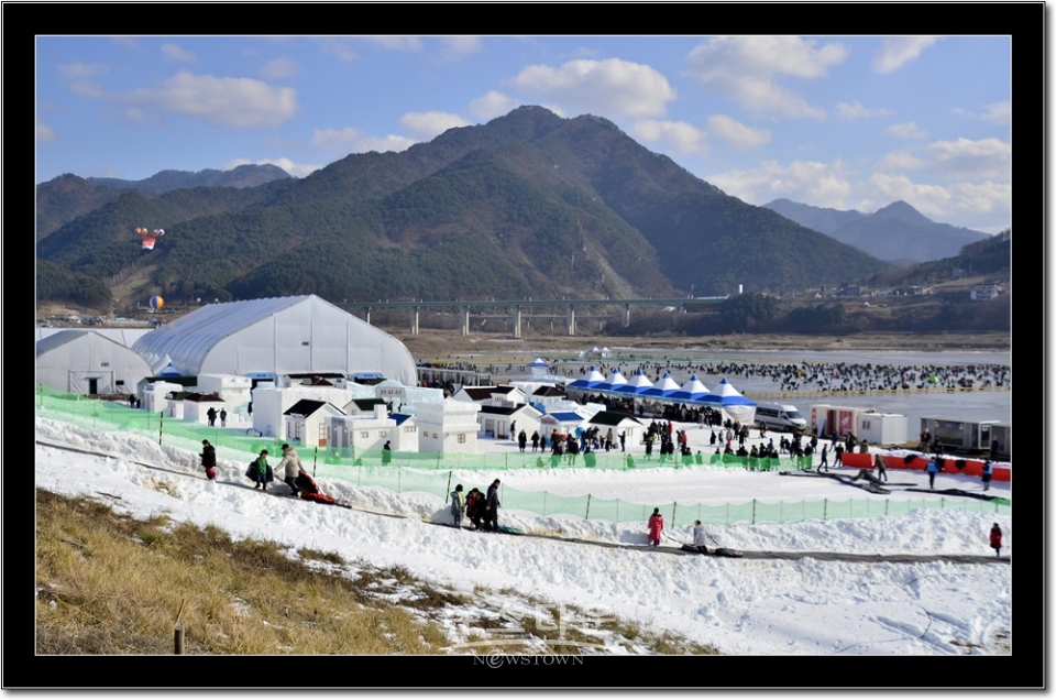 겨울천국 인제빙어축제장