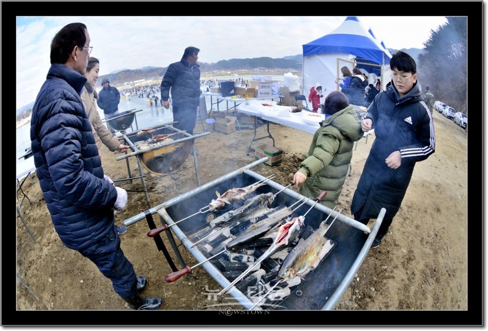 겨울천국 인제빙어축제장