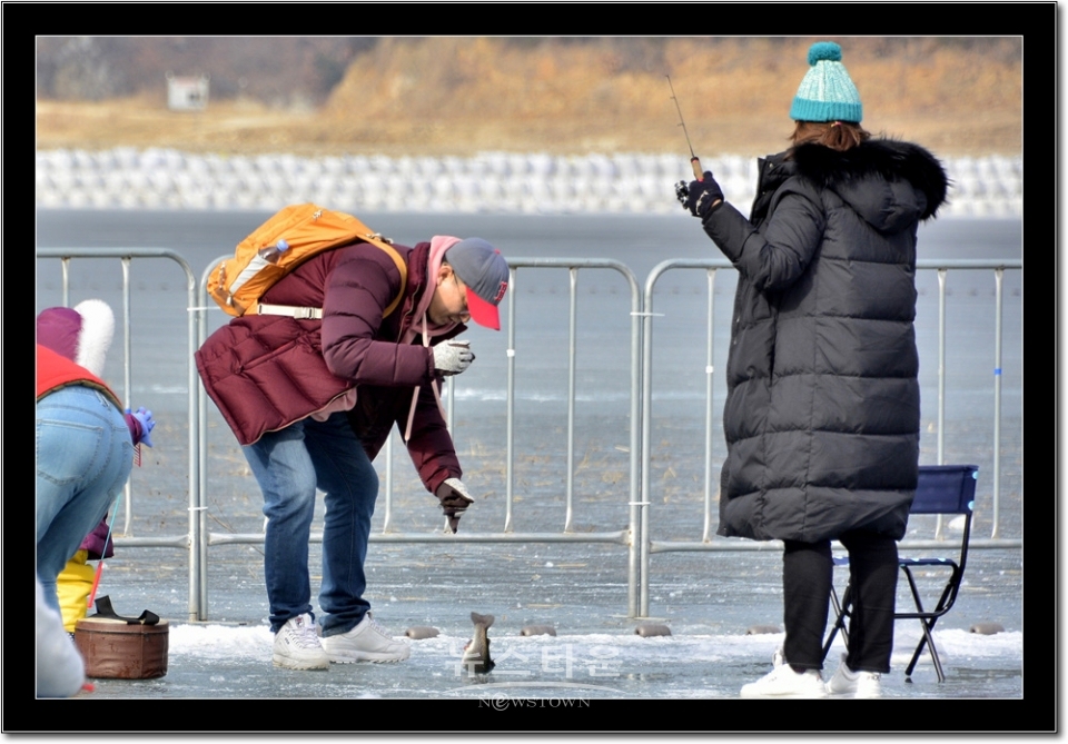 겨울천국 인제빙어축제장