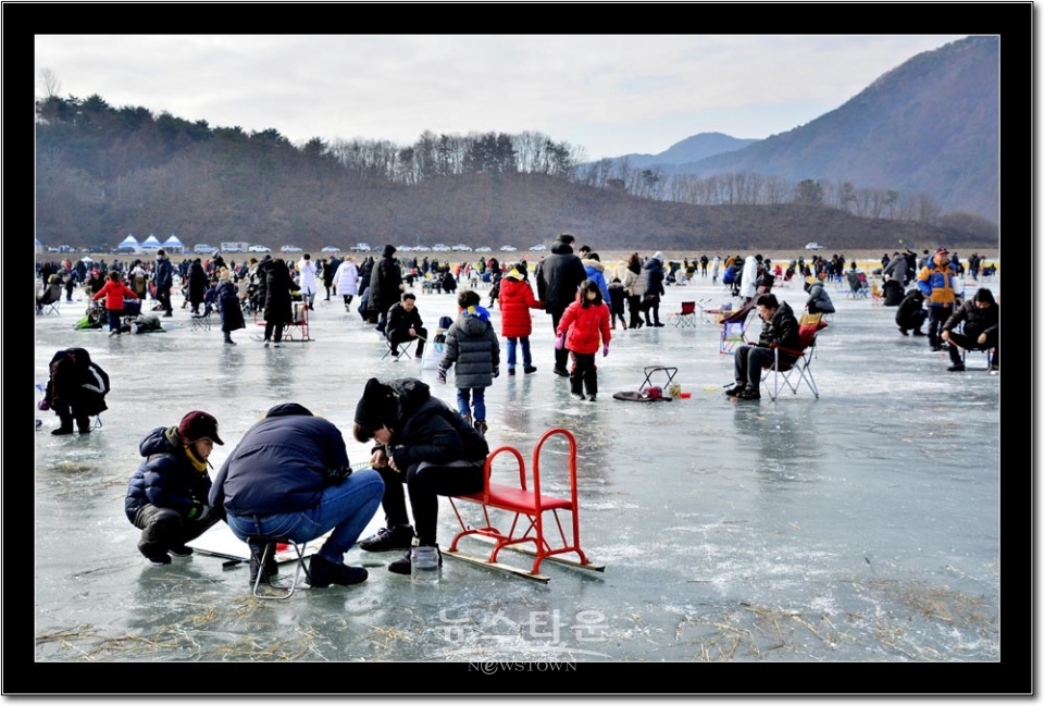 겨울천국 인제빙어축제장