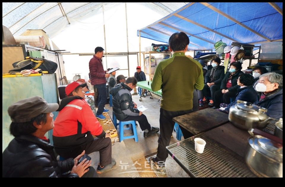 먼지, 소음공해 유발주범 골재선별 파쇄장 절대반대, 지정간현,문막동화주민들 집단반발