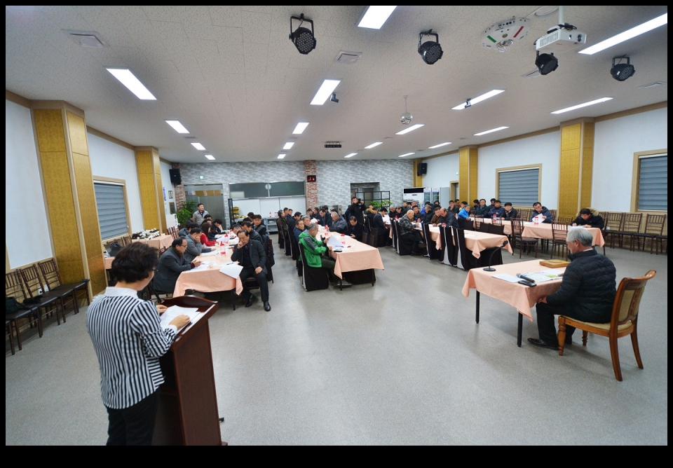 원주영서고 총동문기별 및 임원회의