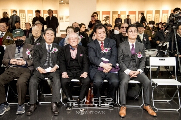 ‘2020 인사동 비엔날레’ 개막행사(김한정 기자)