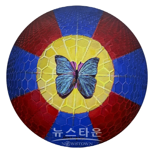 정지석 초대전 ‘봄이 오는 소리’(김한정 기자)