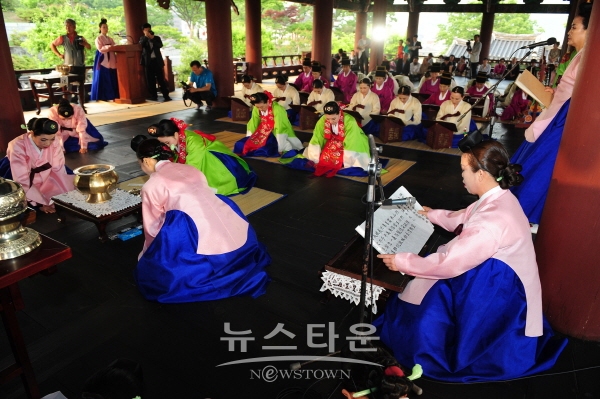 진주논개제 제례의식