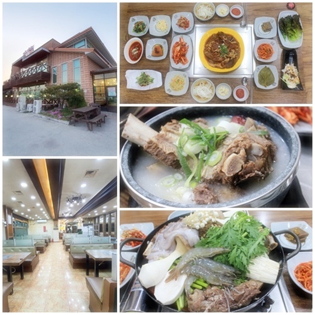 (사진 : 익산 어양동 맛집 가람 내외부 전경 및 메인메뉴 이미지)