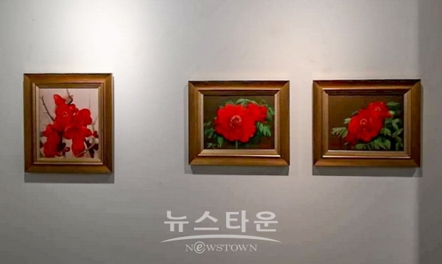 김규리 초대展 ‘오방색의 꿈’(김한정 기자)