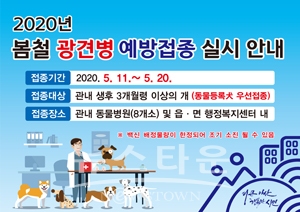 반려견 광견병(사독백신)예방 접종