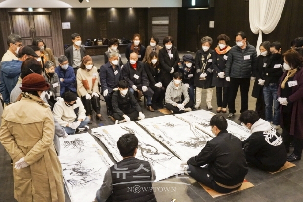 2020년 제39회 대한민국미술대전 문인화부문(김한정 기자)