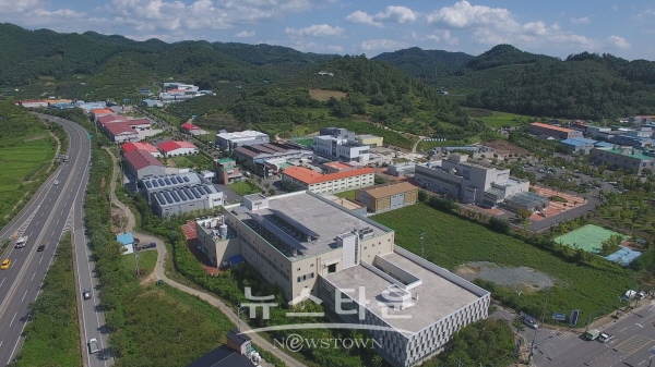 문산읍 실크산업 전문 농공단지