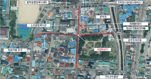반죽동 일원 재생사업 대상지
