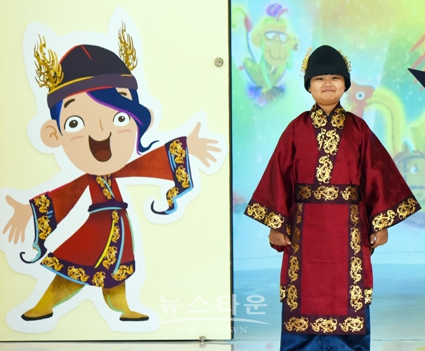 부여어린이박물관 홍보대사 아역배우 엄태윤