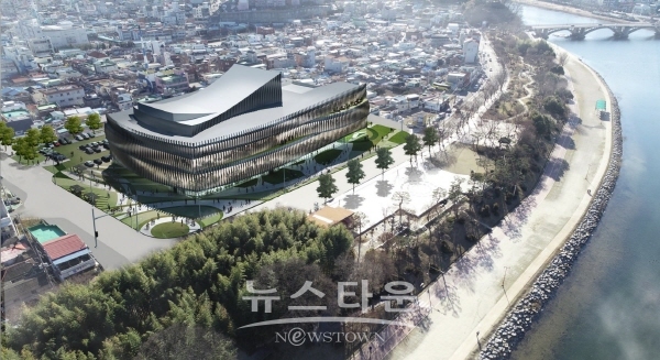 중형다목적문화센터 조감도