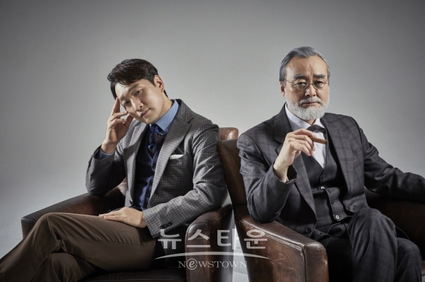 연극 ‘라스트 세션’ 페어컷 (왼쪽) 이석준, (오른쪽) 남명렬 (사진제공=파크컴퍼니) / 고득용기자 ⓒ뉴스타운