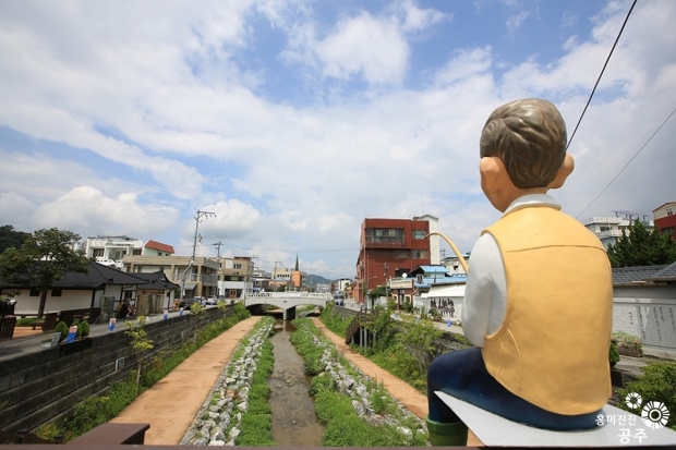 하숙마을에서 바라본 제민천