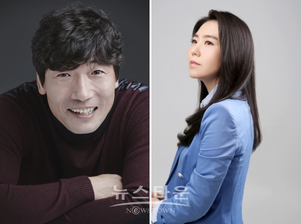 (왼쪽부터) 배우 박원상 & 콘텐츠평론가 강유정 / 고득용기자 ⓒ뉴스타운