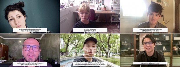 (왼쪽부터 시계방향) △감독 카트린 게베([펠리컨 블러드]/작품상) △감독 로즈 글래스([세인트 모드]/감독상) △감독 노아 허튼([랩시스]/심사위원 특별상) △감독 샘 콰([무죄가족]/관객상) △감독 랴오 밍이([괴짜들의 로맨스]/넷팩상) △MIFF 아시아 영화상([임페티고어]/조코 안와르 / 고득용기자 ⓒ뉴스타운
