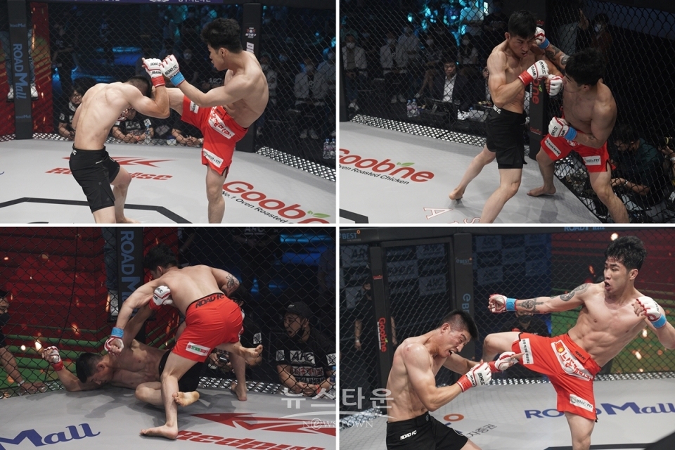 제 6경기 -75kg 계약 체중 조경의 VS 박찬수 / 고득용기자 ⓒ뉴스타운