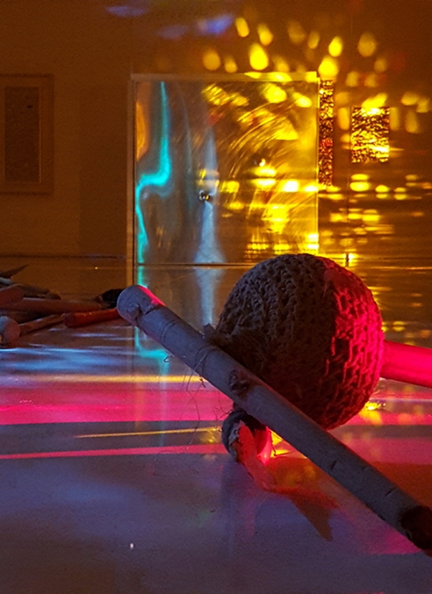 최소리 작가 작품 한 장면. 하동군 제공