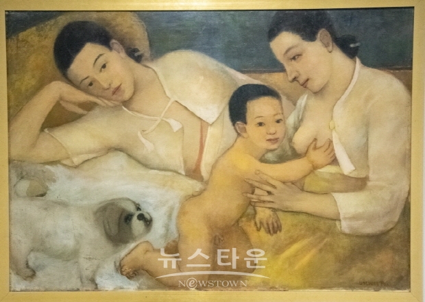 김달진 관장의 '배운성 작가, 근대를 열다'전(김한정 기자)