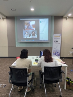인도기업 비즈니스 매칭 상담회 모습