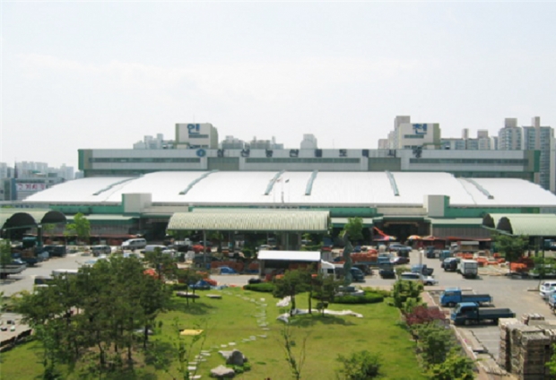 삼산농산물도매시장 전경