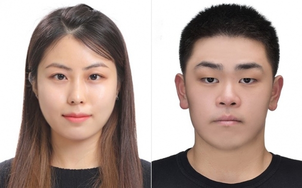 삼육대 일본어학과 박예나(왼쪽) 이기중 학생.