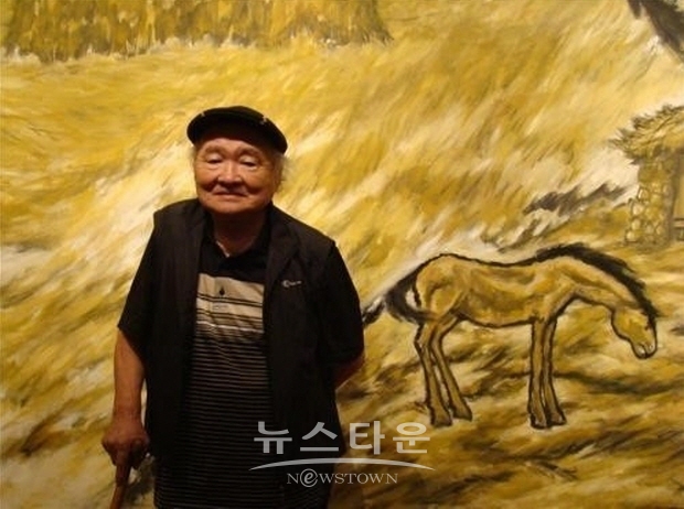 ‘폭풍 속으로 변시지’-(김한정 기자)