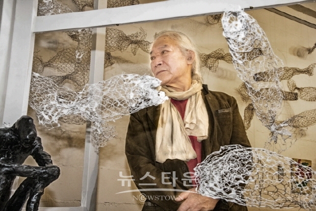 안재복 관장 작품(김한정 기자)