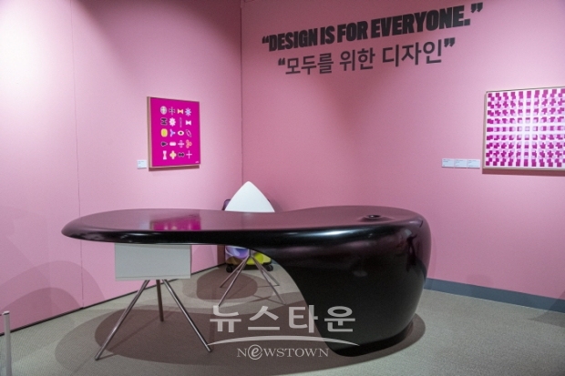 강원디자인진흥원 개원전시(김한정 기자)